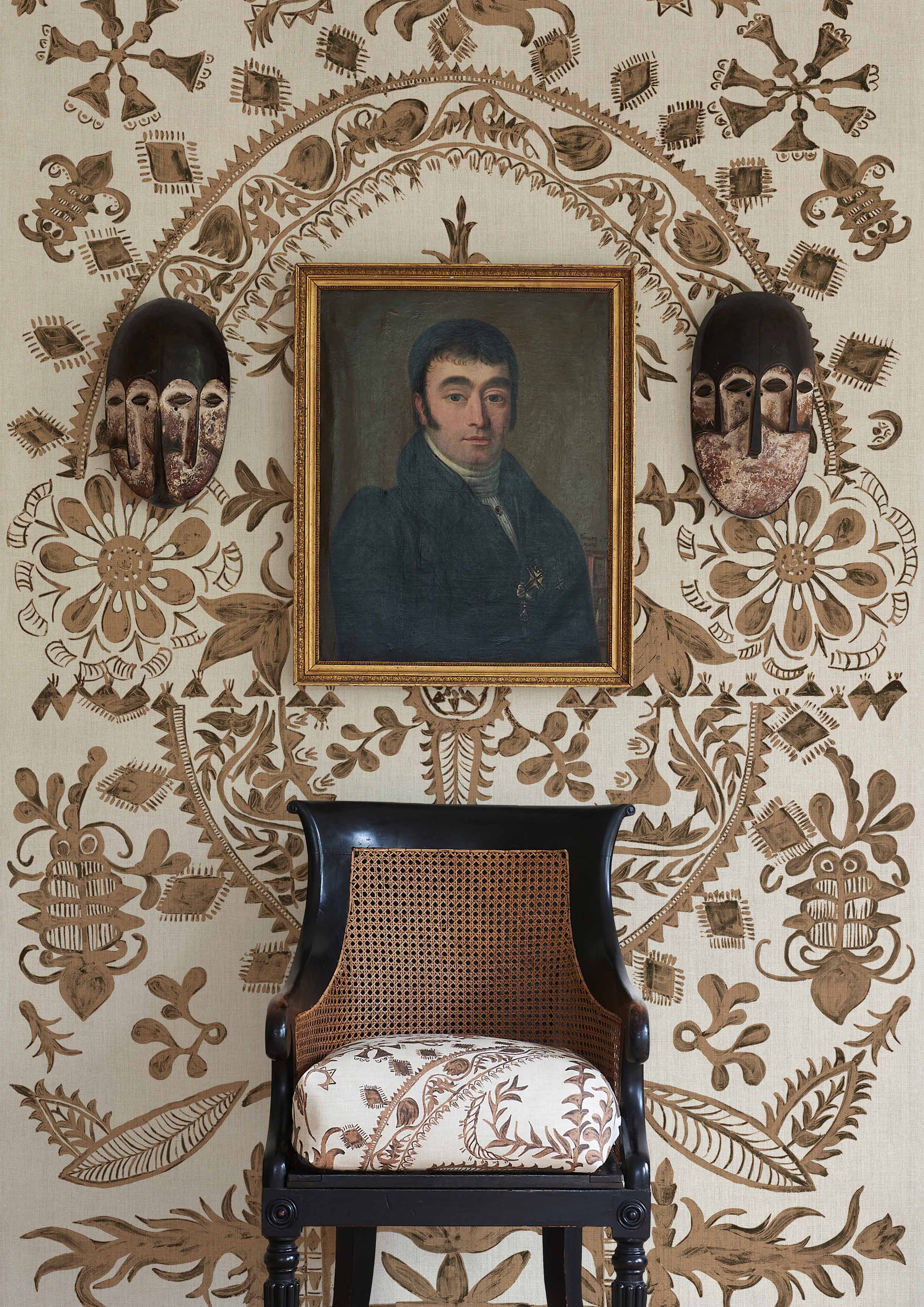 womad design wallpaper and fabric by lewis and wood